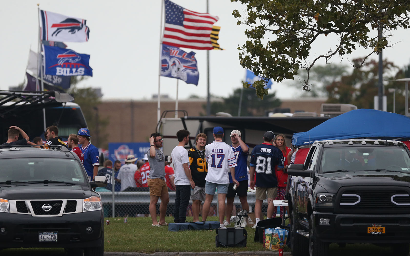Flying the flags